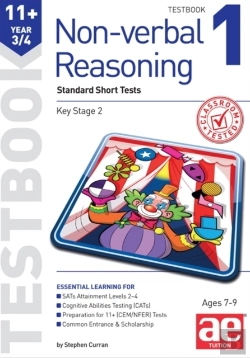 Bertrand.pt - 11+ Non-Verbal Reasoning Year 3/4 Testbook 1
