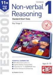 11+ Non-Verbal Reasoning Year 4/5 Testbook 1