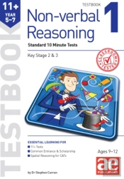 11+ Non-Verbal Reasoning Year 5-7 Testbook 1