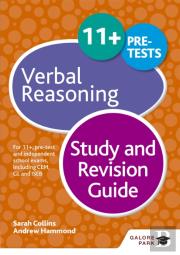 11+ Verbal Reasoning Study And Revision Guide