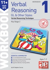 11+ Verbal Reasoning Year 3/4 Gl & Other Styles Workbook 1