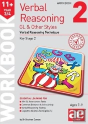 11+ Verbal Reasoning Year 3/4 Gl & Other Styles Workbook 2