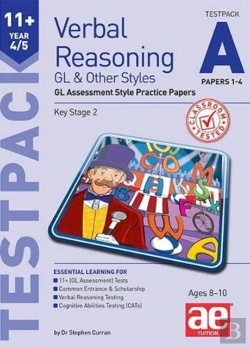 Bertrand.pt - 11+ Verbal Reasoning Year 4/5 Gl & Other Styles Testpack A Papers 1-4