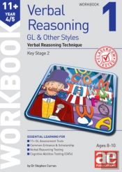 11+ Verbal Reasoning Year 4/5 Gl & Other Styles Workbook 1