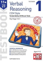 11+ Verbal Reasoning Year 5-7 Cem Style Testbook 1