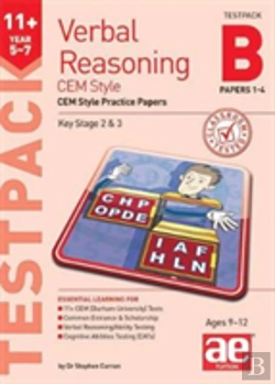 Bertrand.pt - 11+ Verbal Reasoning Year 5-7 Cem Style Testpack B Papers 1-4