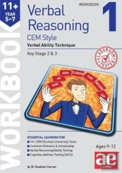11+ Verbal Reasoning Year 5-7 Cem Style Workbook 1