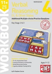 11+ Verbal Reasoning Year 5-7 Gl & Other Styles Workbook 4