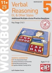 11+ Verbal Reasoning Year 5-7 Gl & Other Styles Workbook 5