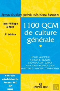 Bertrand.pt - 1100 Qcm De Culture Générale (2e Édition)