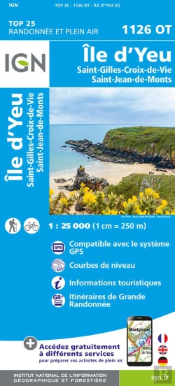 Bertrand.pt - 1126ot : Île D'Yeu ; Saint-Gilles-Croix-De-Vie, Saint-Jean-De-Monts (5e Édition)
