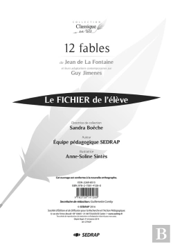 Bertrand.pt - 12 Fables De Jean De La Fontaine - Fichier
