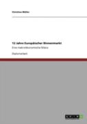 12 Jahre Europaischer Binnenmarkt