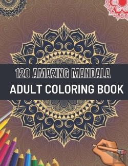 Bertrand.pt - 120 Amazing Mandala Adult Coloring Book