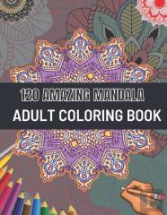 120 Amazing Mandala Adult Coloring Book
