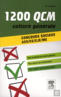 Bertrand.pt - 1200 Qcm De Culture Générale ; Concours Sociaux