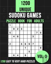1200 Sudoku Games Book