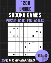 1200 Sudoku Games Book