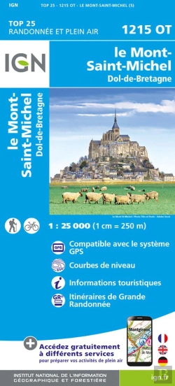 Bertrand.pt - 1215ot : Le Mont-Saint-Michel ; Dol-De-Bretagne (5e Édition)