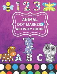 123 Animal Dot Markers Activity  Book