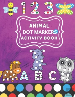 Bertrand.pt - 123 Animal Dot Markers Activity  Book