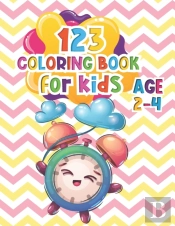 123 Coloring Book For Kids Ages 2-4