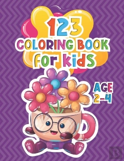Bertrand.pt - 123 Coloring Book For Kids Ages 2-4