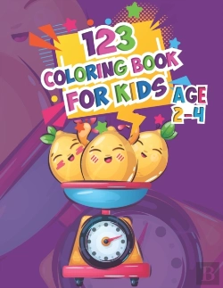 Bertrand.pt - 123 Coloring Book For Kids Ages 2-4