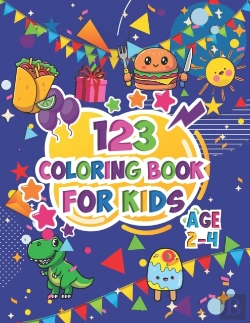 Bertrand.pt - 123 Coloring Book For Kids Ages 2-4