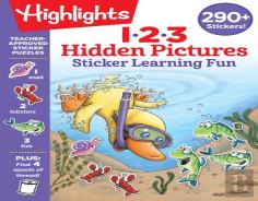 123 Hidden Pictures Sticker Learning Fun
