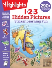 123 Hidden Pictures Sticker Learning Fun