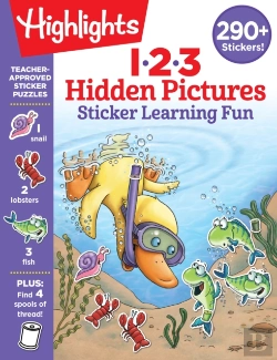 Bertrand.pt - 123 Hidden Pictures Sticker Learning Fun