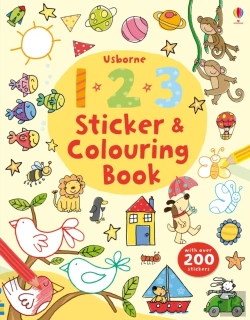Bertrand.pt - 123 Sticker And Colouring Book