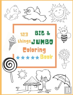 Bertrand.pt - 123 Things Big & Jumbo Coloring Book