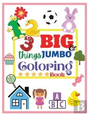 123 Things Big &Amp; Jumbo Coloring Book