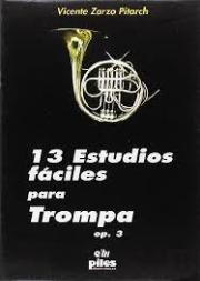 13 Estudios Fáciles Para Trompa, Op. 3
