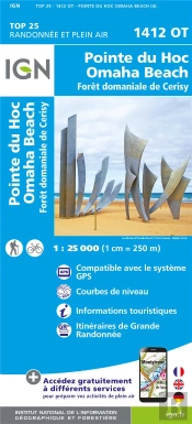 1412ot : Pointe Du Hoc Omaha Beach ; Forêt Domaniale De Cerisy (4e Édition)