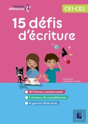 15 Défis D'Écriture ; Ce1-Ce2