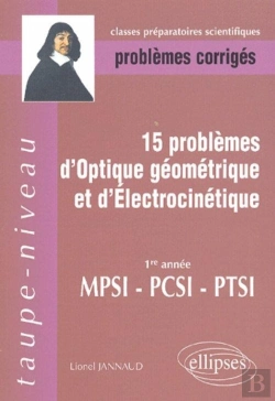 Bertrand.pt - 15 Problèmes D'Optique Géométrique Et D'Electrocinétique