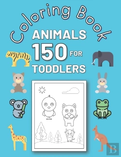 Bertrand.pt - 150 Animals Coloring Book For Toddlers