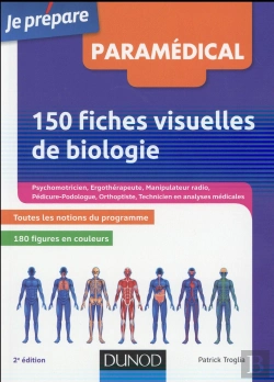 Bertrand.pt - 150 Fiches Visuelles De Biologie - 2e Ed. - Concours As, Ap, Kine, Psychomotricien, Manipulateur