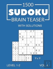 1500 Sudoku Brain Teaser 9x9 With Solutions