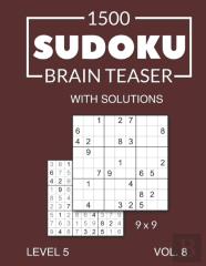 1500 Sudoku Brain Teaser 9x9 With Solutions