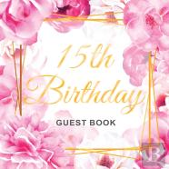 15th Birthday Guest Book
