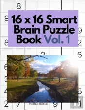 16 X 16 Smart Brain Puzzle Book Vol. 1