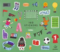 160 Stickers Football