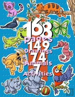 Bertrand.pt - 168pages 149drawings 74animals 7activities