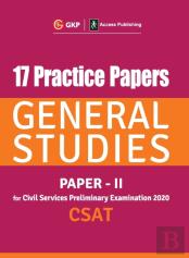 17 Practice Papers General Studies Paper Ii Csat For Civil Services Preliminary Examination 2020