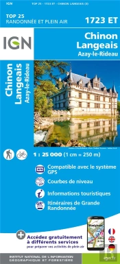 1723et : Chinon Langeais ; Azay-Le-Rideau (3e Édition)