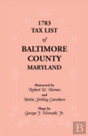 1783 Tax List Of Baltimore County